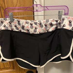 Jadelynn Brooke black shorts.